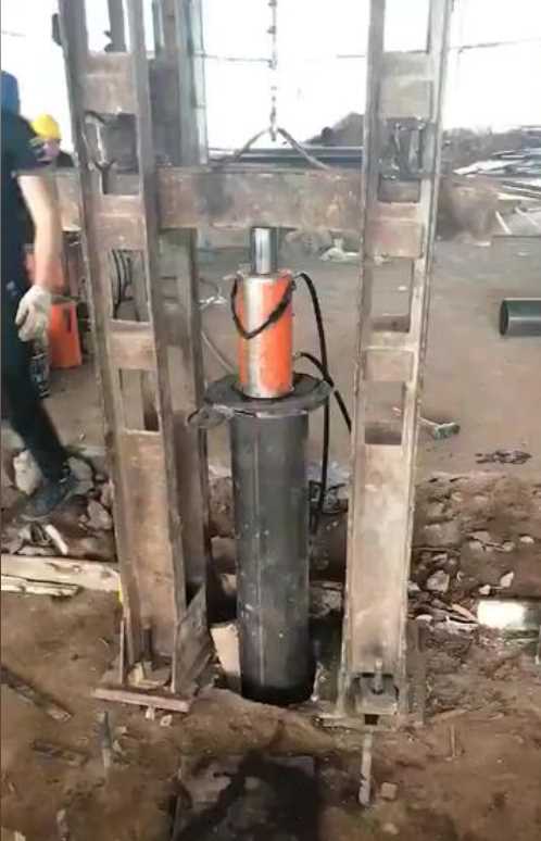 衡水武强县钢管桩加固