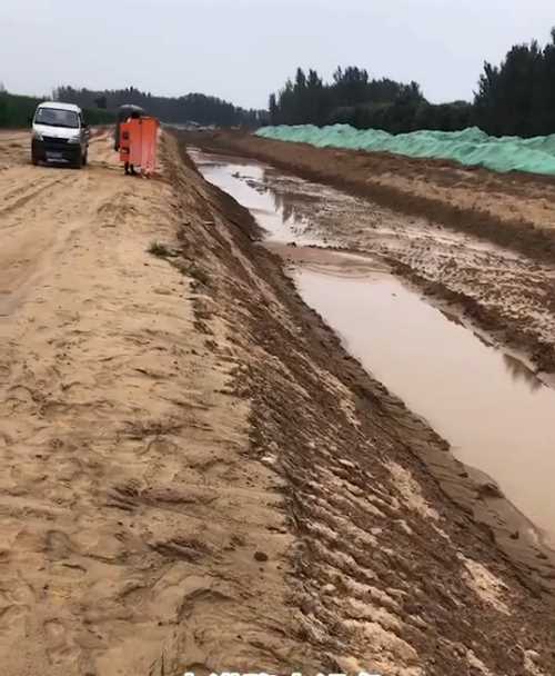 衡水武强县河道降水